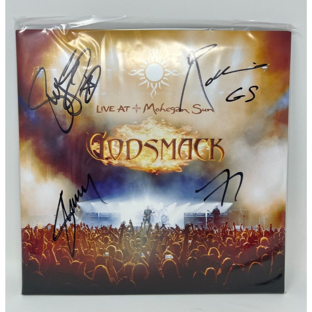 Godsmack - Live At Mohegan Sun - Vinyl Record LP SIGNED COVER